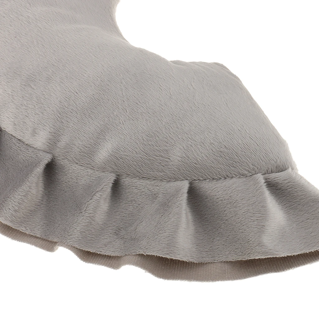 Gray Washable Cover Massage Table Bed Face Cradle Pillow with 100pcs Cushion Cover Set White