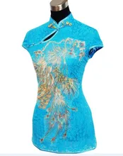 2017 Hot Sale Blue Female Lace Shirt Tops Sexy Hollow Out Blouse Novelty Tang Suit Embroidery Clothing Size S M L XL XXL J012-C