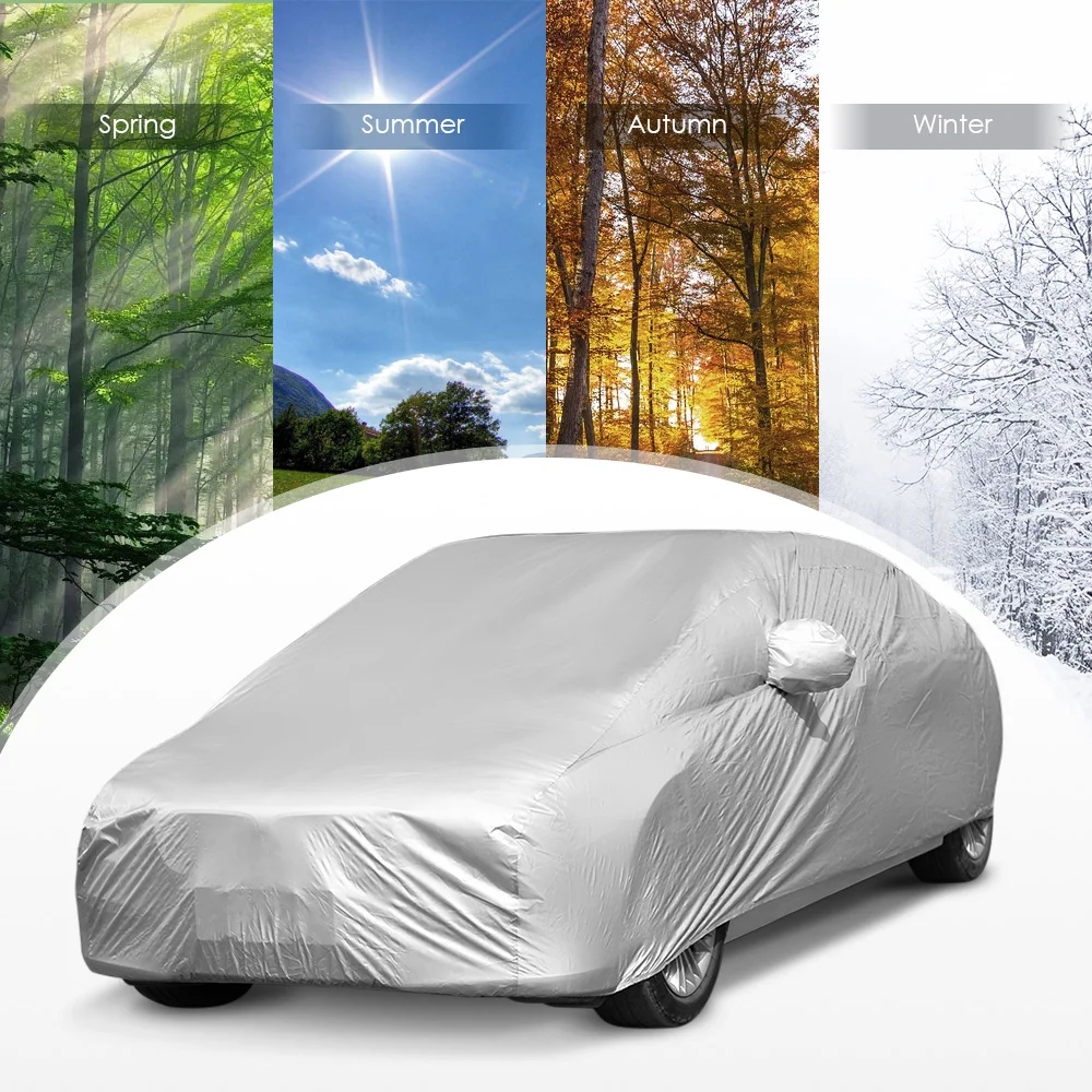 Waterproof Car Covers Outdoor Sun Protection Cover For Car Reflector