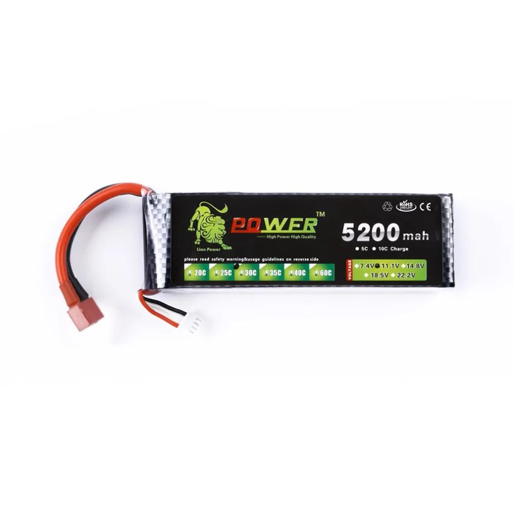 

RC Boat Lipo battery 11.1V 4200mah 30C with T Plug Lipo Battery Power for RC Drift RC Car RC Boat Truck