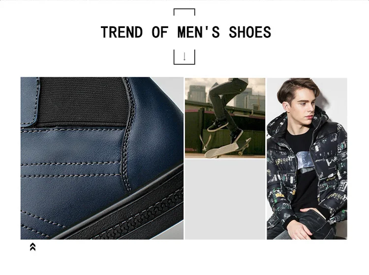 JUNJARM; высококачественные мужские ботильоны из натуральной кожи; итальянские мужские ботинки из натуральной кожи; черные мужские зимние ботинки на меху