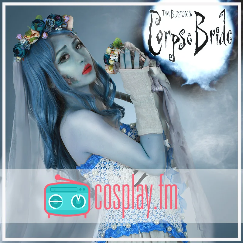 

Ghost Bride Skeleton Cosplay Dress Halloween Costume