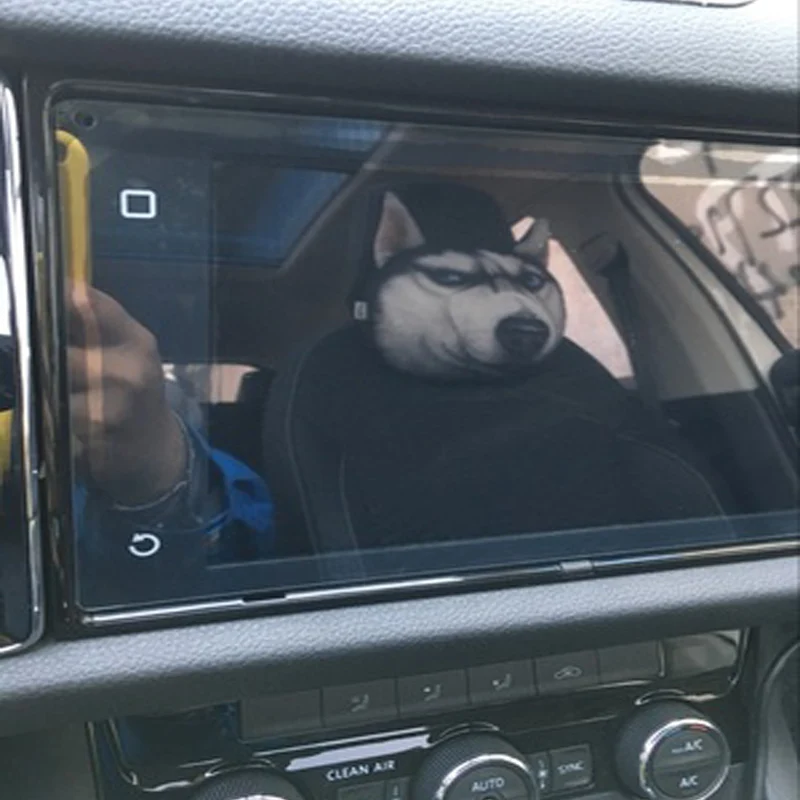 

9 inch Car GPS Navigation Screen Glass Steel Protective Film For Skoda kodiaq karoq 2018 Control of LCD Screen Car Sticker