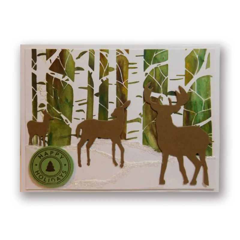 Creative Deer Carbon Steel Cutting Dies Stencil Craft for DIY Scrapbook Stamps Dies Embossing Paper Craft Gift Card 8.74*8.9cm
Creative Deer Carbon Steel Cutting Dies Stencil Craft for DIY Scrapbook Stamps Dies Embossing Paper Craft Gift Card 8.74*8.9cm