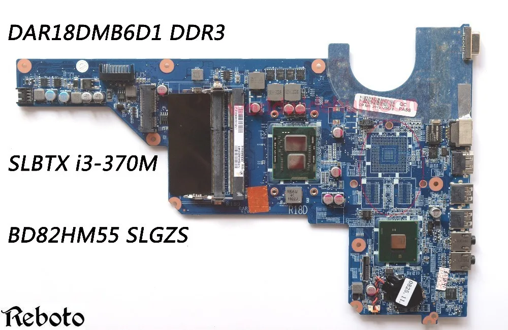 Classy Laptop Motherboard For HP Pavilion G6 G4 G7 Laptop with CPU