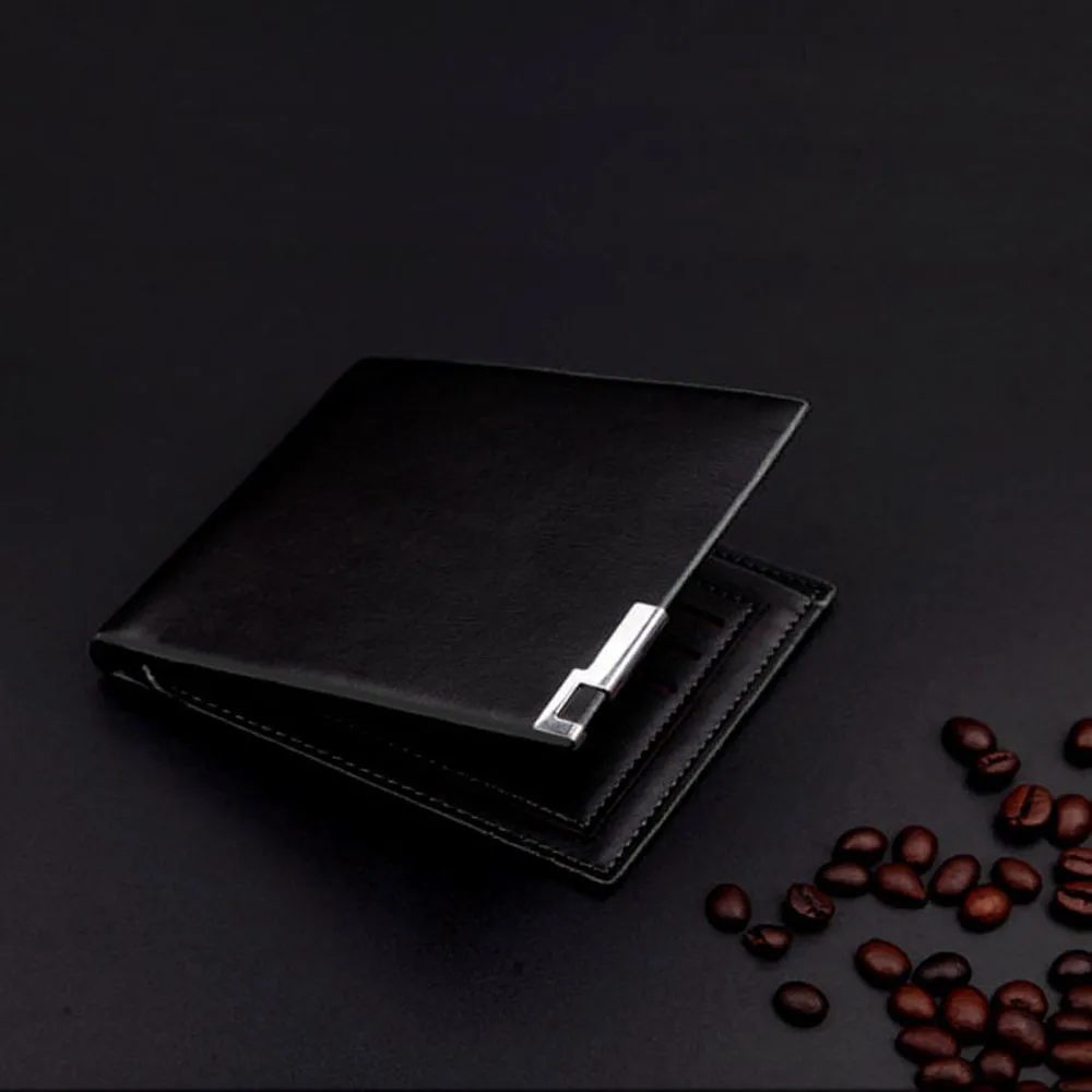 

Wallet Men Luxury Brand Stylish Bifold Business Synthetic Leather Multifunctional Card Holder Coin Purse Pockets Handbag 10jul17