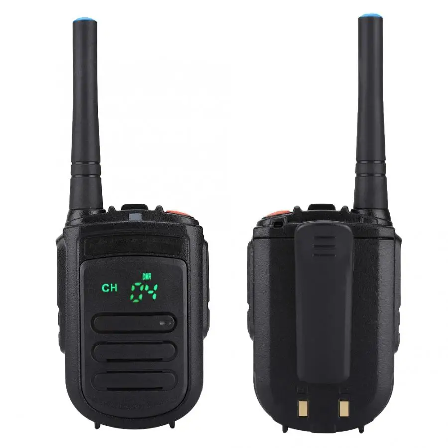 Портативная рация Zastone Mini9+ DMR цифровая двухсторонняя рация UHF 400-470MHz Ham Walkie Talkie 128CH 100-240V Walkie-Talkie
