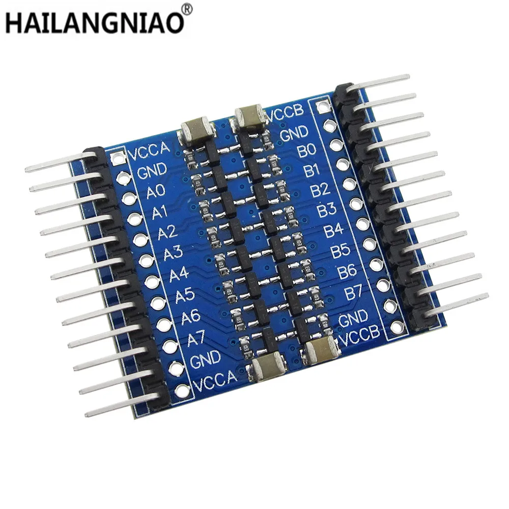 8 Canali Modulo Di Conversione Di Livello A Due Vie Conversione Tra 3.3 V E 5 V Io Accesso 5 V Sensore Per Raspberry Pi