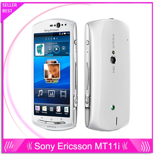 MT11i Original Unlocked Sony Ericsson Xperia Neo V MT11 3G WIFI GPS 5MP Camera Cell Phone