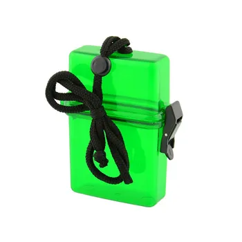 

new and hot Swim Waterproof Plastic Container Storage Case Key Money Box Card Useful Outdoor Camping Accessories NEW