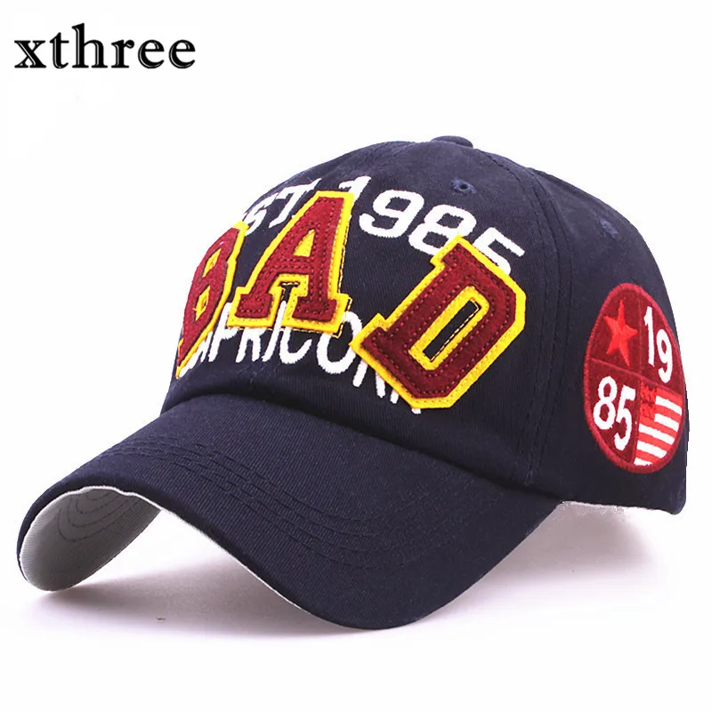 Prix pour Xthree nouvelle mode cap été automne Coton Casual snapback Hat pour hommes Baseball Cap femmes Prix pour Xthree nouvelle mode cap été automne Coton Casual snapback Hat pour hommes Baseball Cap femmes