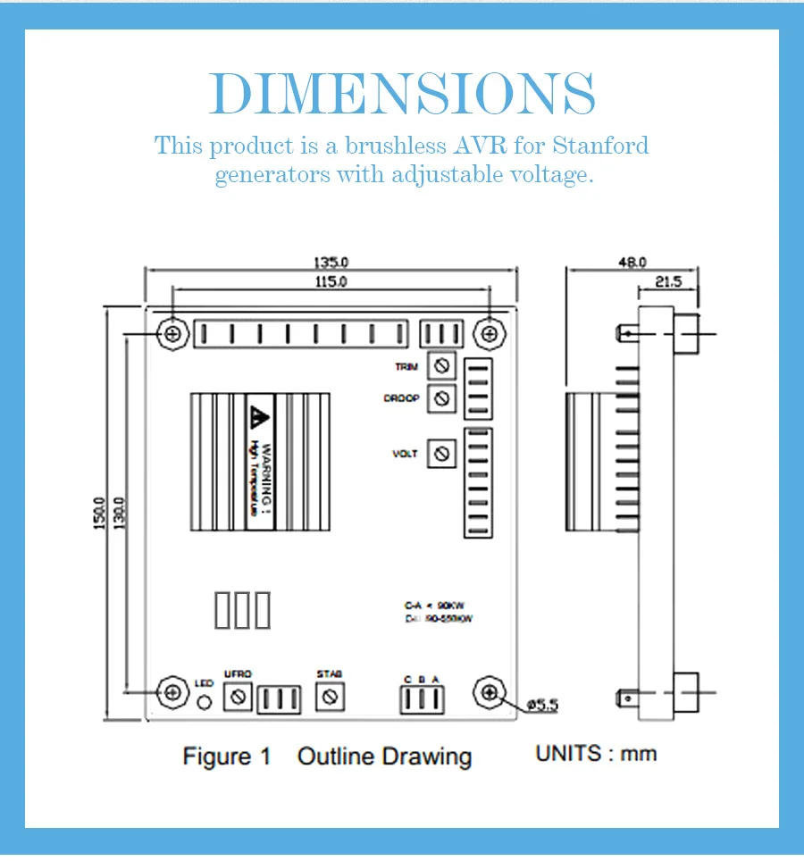 Регулятор напряжения sx440 схема подключения