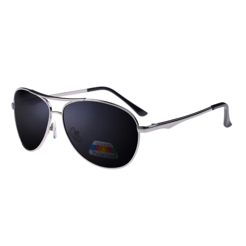 SIMPRECT Поляризованные солнечные очки в стиле пилота Для мужчин UV400 высокое качество зеркальные очки в стиле ретро, Винтаж солнцезащитные очки для Для мужчин водителя Óculos - Цвет линз: C5 SILVER