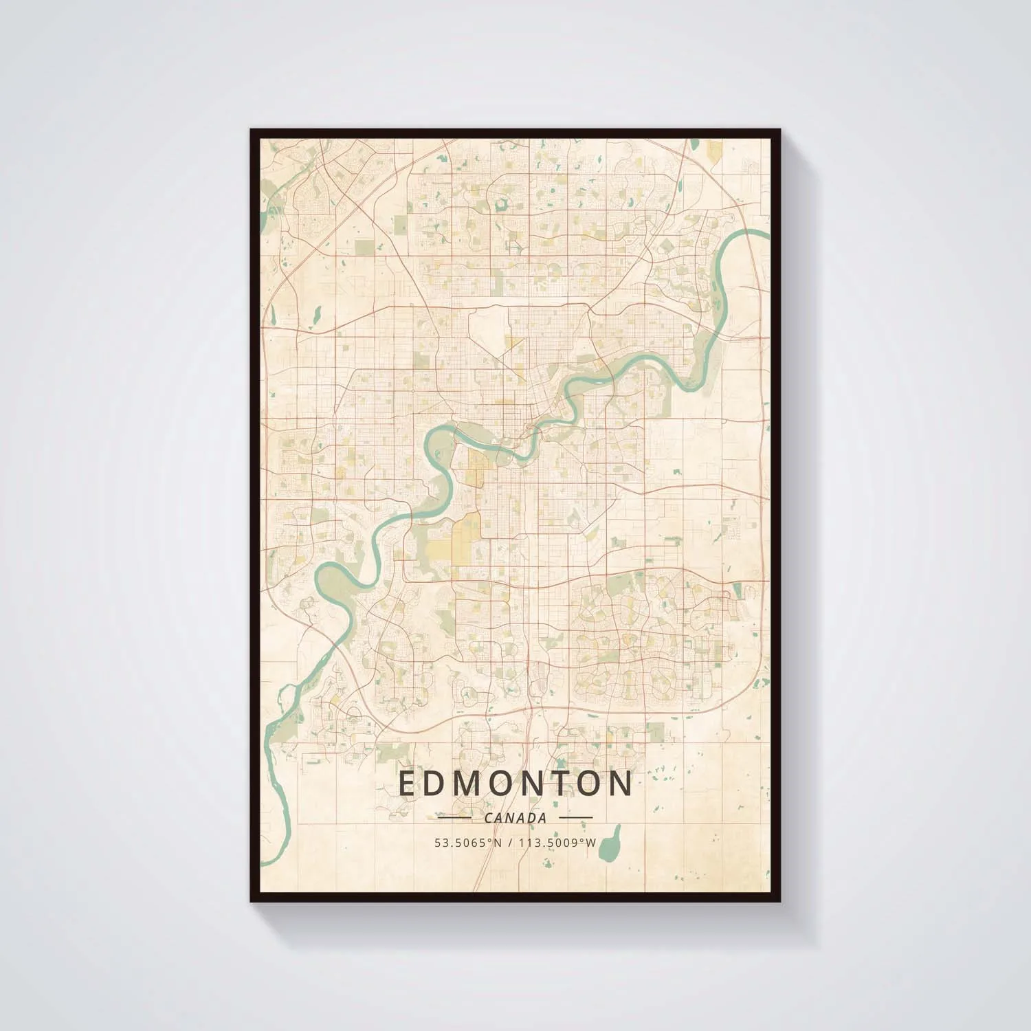Abbotsford Ajax Banff Barrie bramton Burlington Burnaby Калгари Корнуолл Эдмонтон Фредериктон большой Канада плакат - Цвет: 3