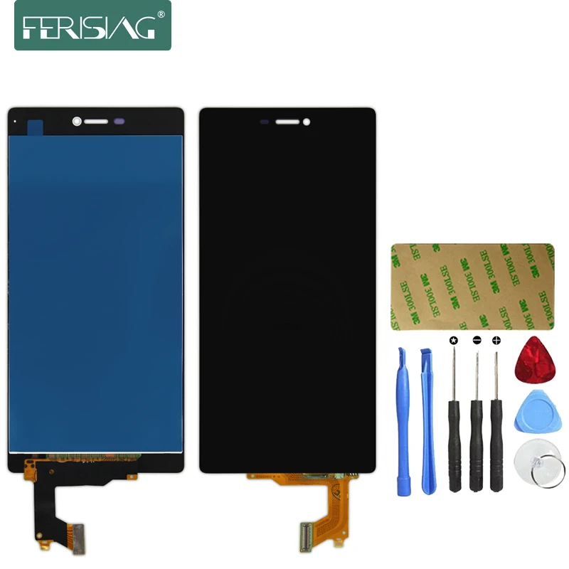 

Ferising 100% AAA LCD Display For Huawei P8 5.0 inch Replacement Display Touch Screen Digitizer Assembly+Tool Kits