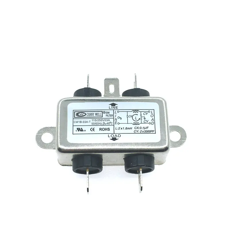

5PCS CW1B-03A-T EMI 110-250V 3A