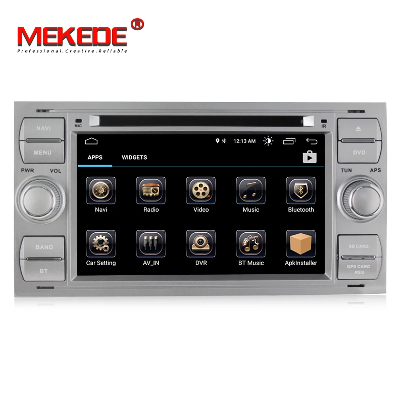 Discount Android 8.1 For Ford Mondeo S-max Focus C-MAX Galaxy Fiesta Form Fusion 2 DIN car DVD player Radio GPS stereo navigation+8G MAP 2