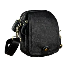 Модная обувь из натуральной кожи многофункциональный небольшой мешок крюк Поясная Сумка кросс-боди сигарета сумка, чехол для телефона поясная сумка 6802