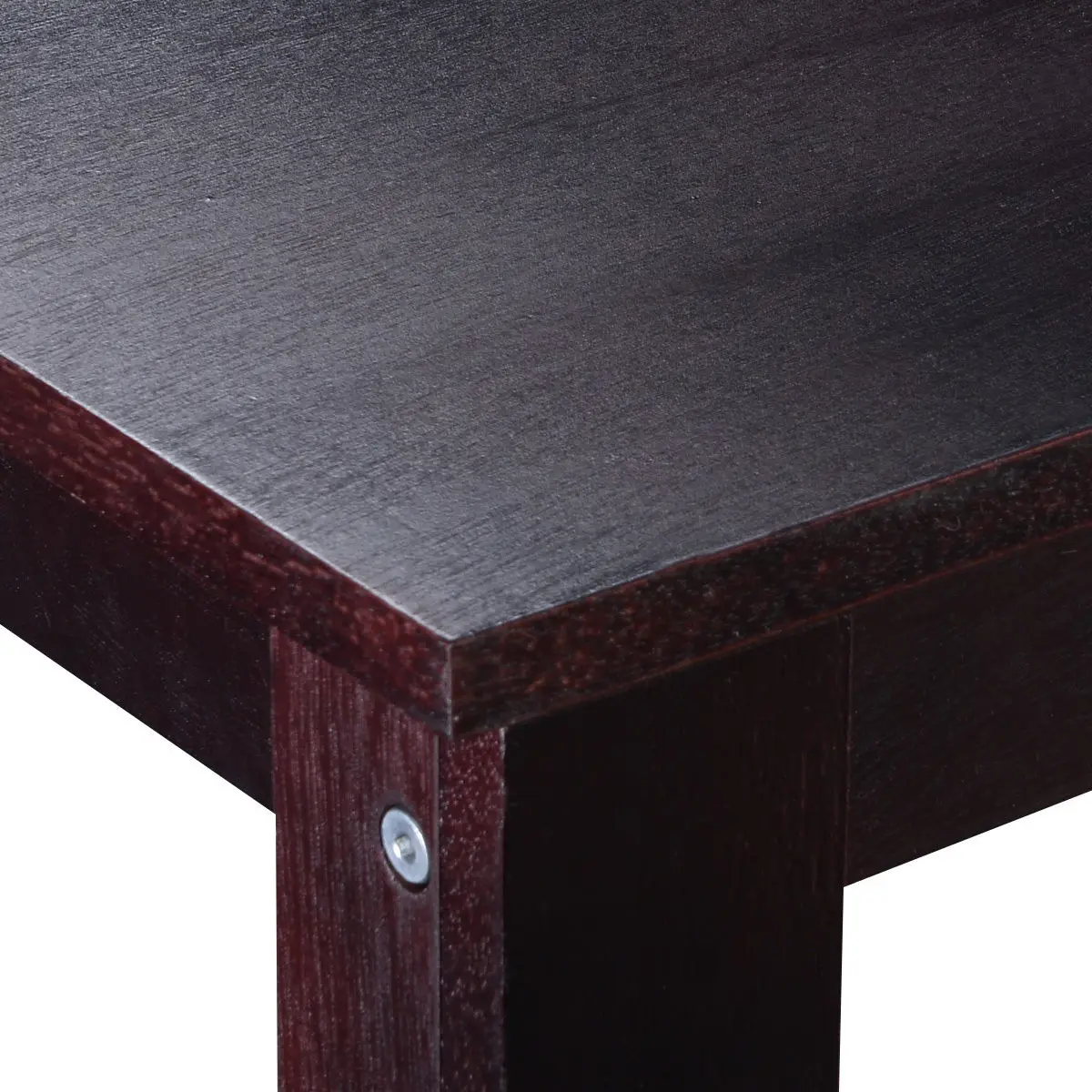 Giantex 2PC Sofa Chair Side Table Wooden End Coffee Table Shelf Living Room Furniture Modern Home Tea Tables 2*HW51530