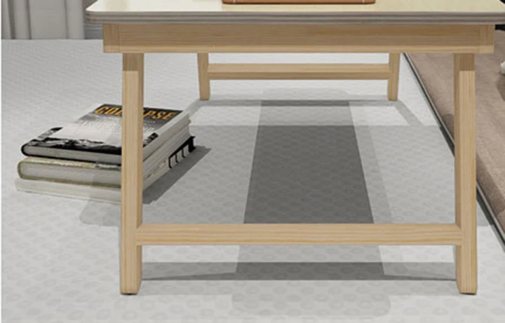 solid wood computer desk