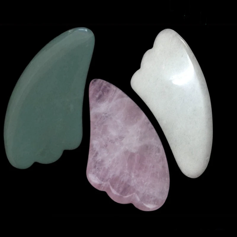

Nature Jade Scraping Board Face Lift Tool Face Slimmer Weight Loss Gua sha Cellulite Beauty Machine Skin Care Facial Care Tools