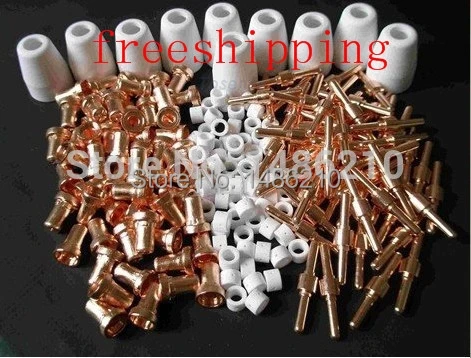 

305 pcs plasma cutter cutting consumables for pt31 cut40 cut30 cut50 CT520 520TSC plasma tips and plasma electrodes