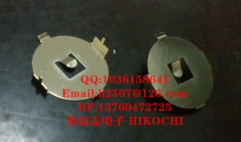 Держатель аккумуляторной батареи HIKOCHI CR1620 DIP BK1620 из меди и металла | Электроника