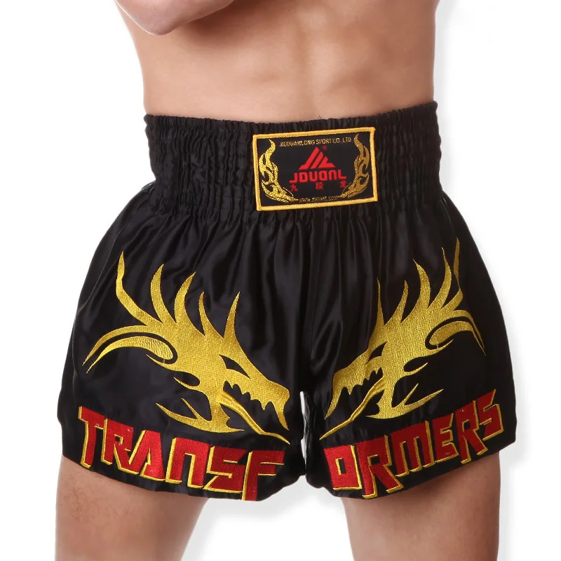 Top Quality Sanda Shorts Wushu Muay Thai Boxeo MMA Clothes Taekwondo
