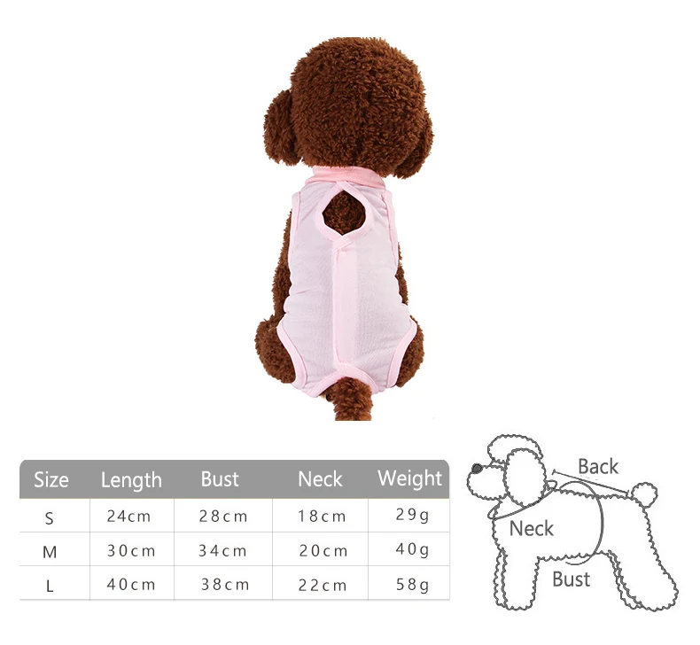 Summer Pet Clothes Thin Four-legged Cat Medical Vest Anti Biting Sterilization Surgery Recovery Clothes Pet Weaning Shirt Cotton (1)