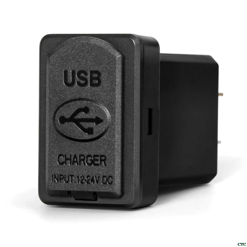 12 В двойной зарядное устройство usb светодиодный вольтметр 4.8A адаптер питания для смартфона Toyota