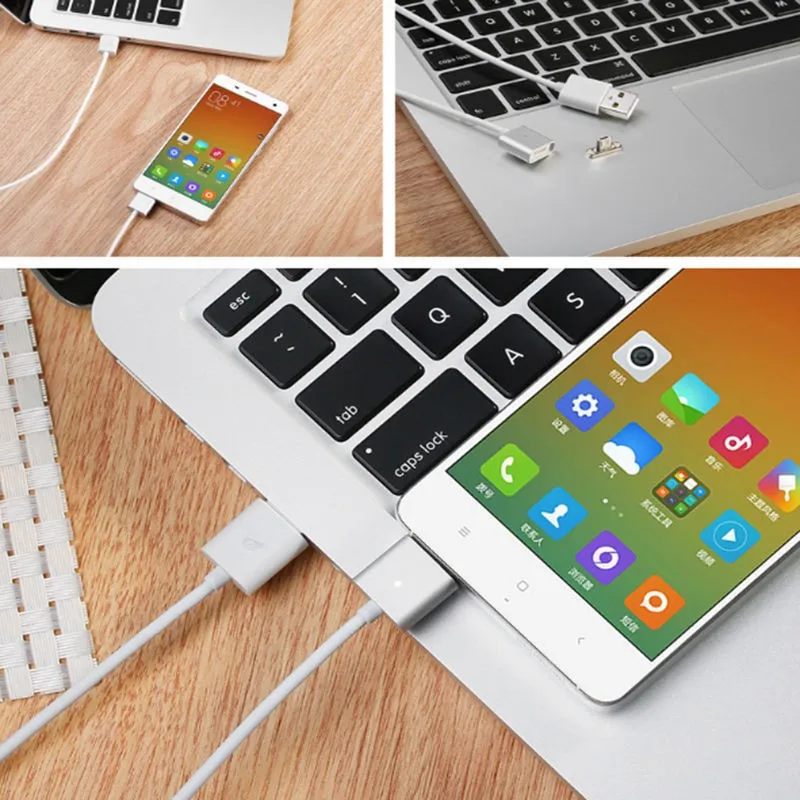 2017 самый популярный 1 шт. 2.4A Android Micro USB зарядный кабель Магнитный адаптер зарядное