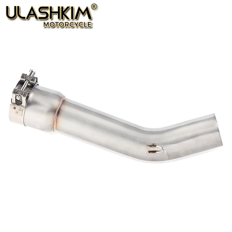 

Free Shipping 60mm Motorcycle Exhaust Escape Muffler Middle Connect Link Pipe Slip On For YAMAHA FZ1 FZ1N FZ1000 2005 to 2016 Q