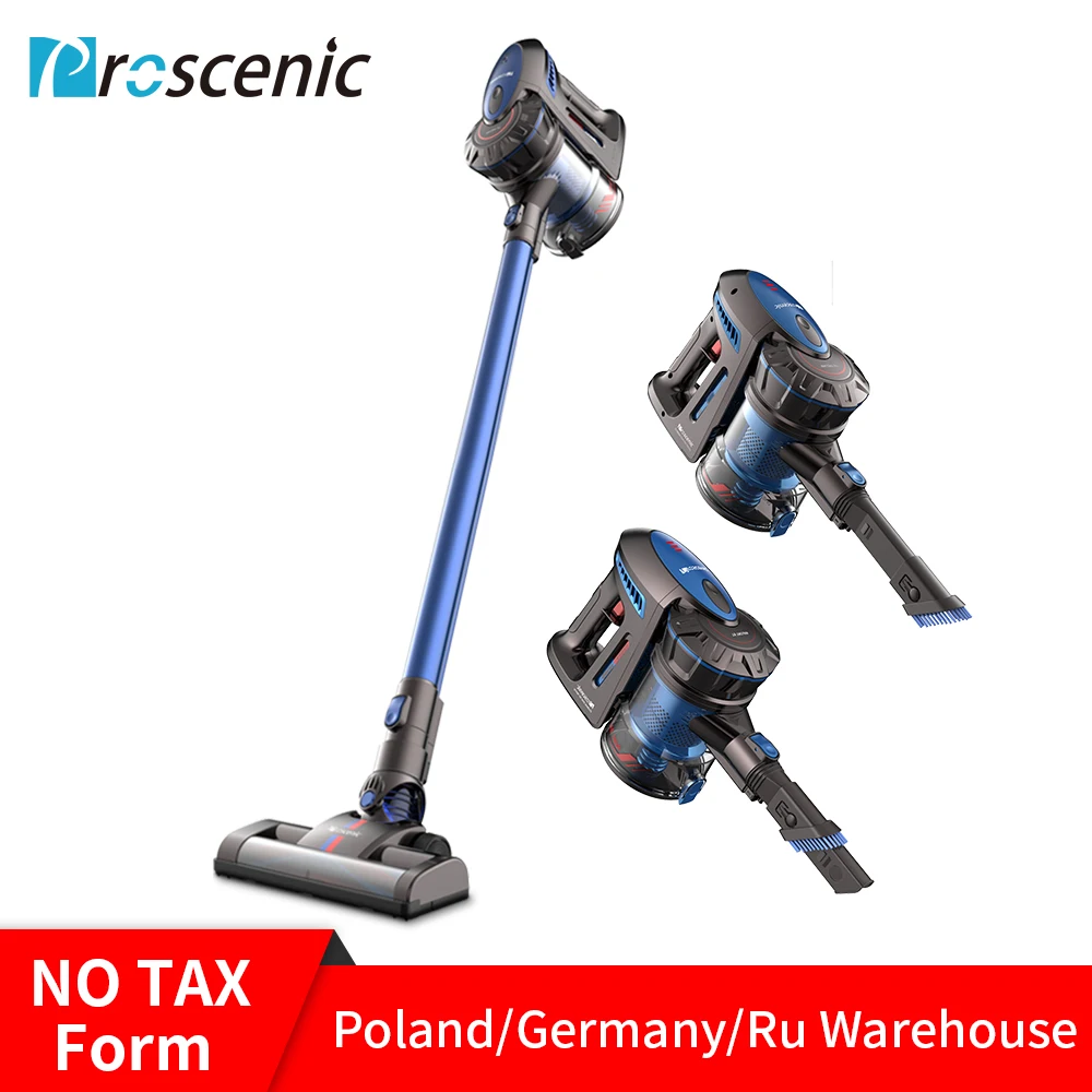 

P8 Proscenic Cordless Vacuum Cleaner 7000Pa Lightweight 2200mAh Battery Rechargeable Two Speeds Suction Handheld Vacuum Cleaner