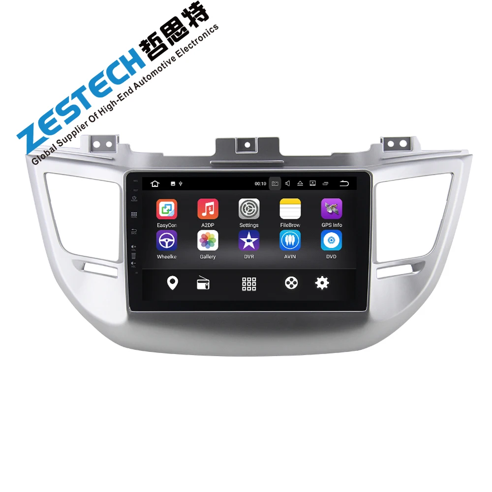 Excellent 4 core android 7.1 car dvd player for Hyundai Tucson 2015-2017 with radio gps navigation multimedia 2