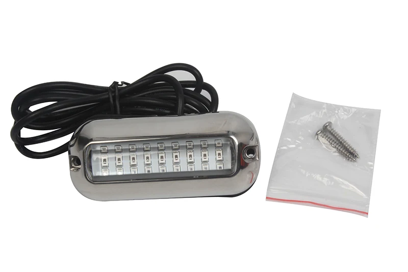 

27LED Stainless Steel Underwater Light 12V Marine Boat Yacht Light Waterproof Lamp