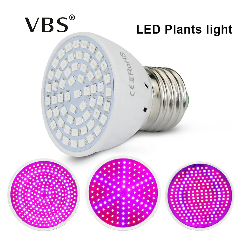 

Plant grow light Full Spectrum LED Grow Light E27 3.5w 8w 26w LED Fitolampy Lights For Greenhouse Hydroponic Plant IR UV Garden