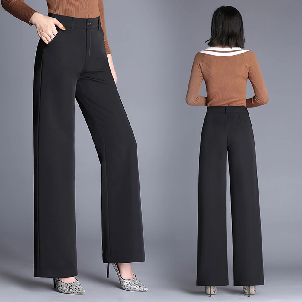 high waisted plus size dress pants