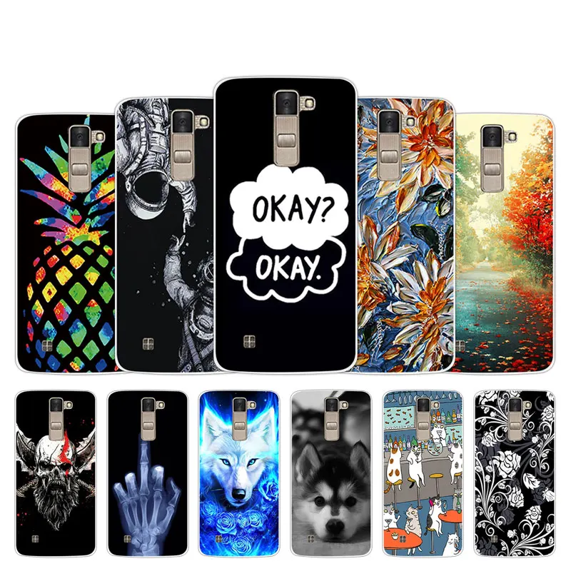 

Fundas For LG Q7 G6 G7 X Power 2 V30 Case Cover Silicone Soft TPU For LG K10 k4 2017 K8 2017 EU Version 2018 Gel Space Design