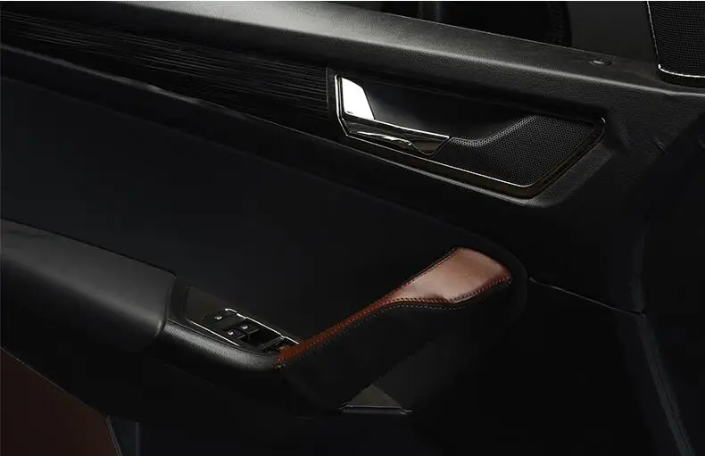 2 шт. кожаные двери и подлокотник хорошего качества для Skoda Kodiaq AA434|Лепнина