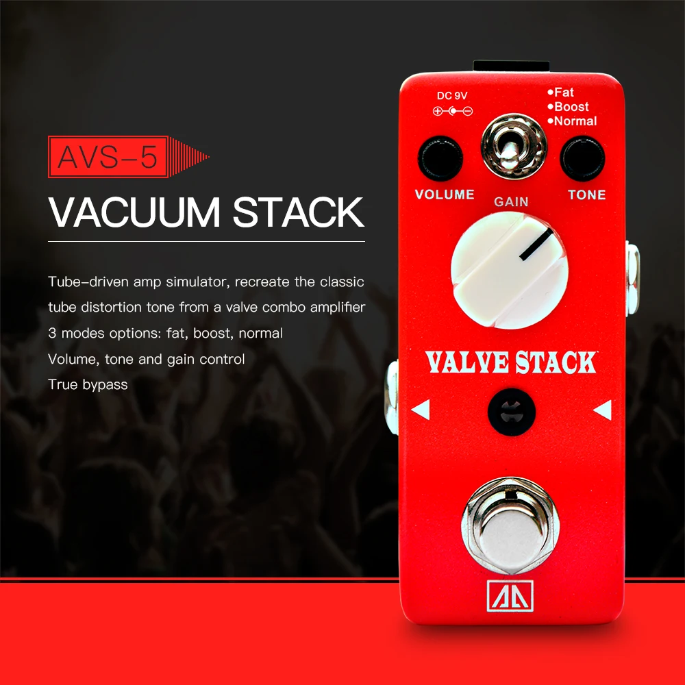 AROMA AVS 5 Valve Stack Classic Tube driven Amp Simulation Distortion