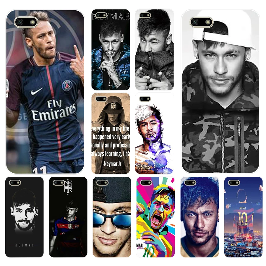 

221FG Messi Neymar Ronaldo Soft Silicone Tpu Cover Case for huawei Honor 7a 5.45 pro 5.7 7c 7x y5 2018 case