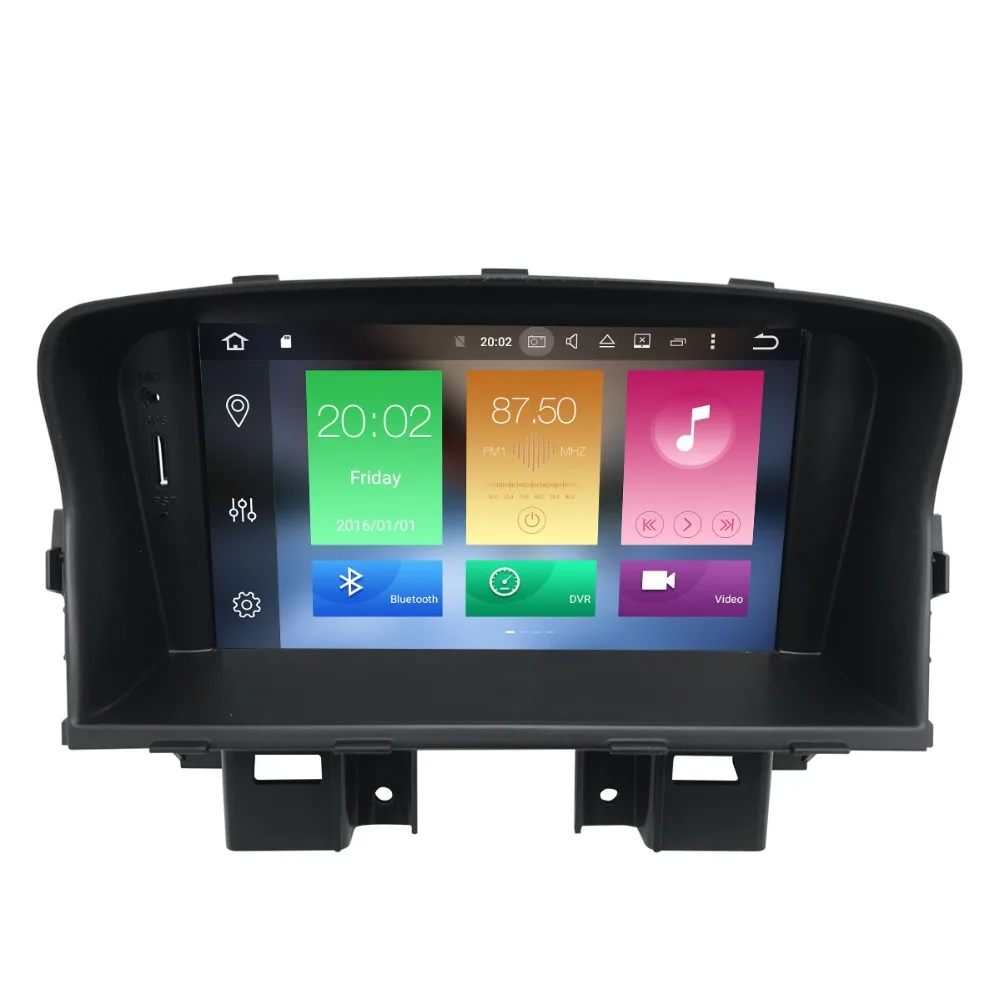 Discount Aotsr Android 8.1 GPS navigation Car DVD Player For Chevrolet CRUZE 2009-2012 multimedia 2 din radio recorder 4GB+32GB 2GB+16GB 4