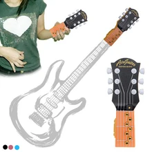 Portable Mini Music Inspiring Infrared Air Guitar Kids learning&exercising type Acoustic Instrument Educational Toys