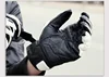 Guantes de cuero para motocicleta para hombre, manoplas para carreras de carretera, color blanco, para verano e invierno ► Foto 3/4