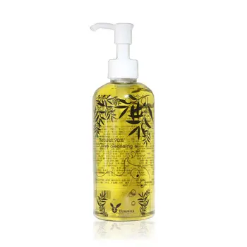 

Elizavecca Natural 90% Olive Cleansing Oil 300ml Makeup Remover Facial Cleanser Moisturizing Soothing Face Exfoliator Cleanser