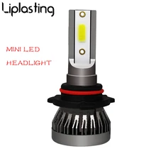 1PC H4 H7 LED H11 H1 9005 9006 Car LED Headlight Bulbs Hi-Lo Beam 90W 12000LM 6000K Auto Headlamp Led Car Lights 12v Car Styling