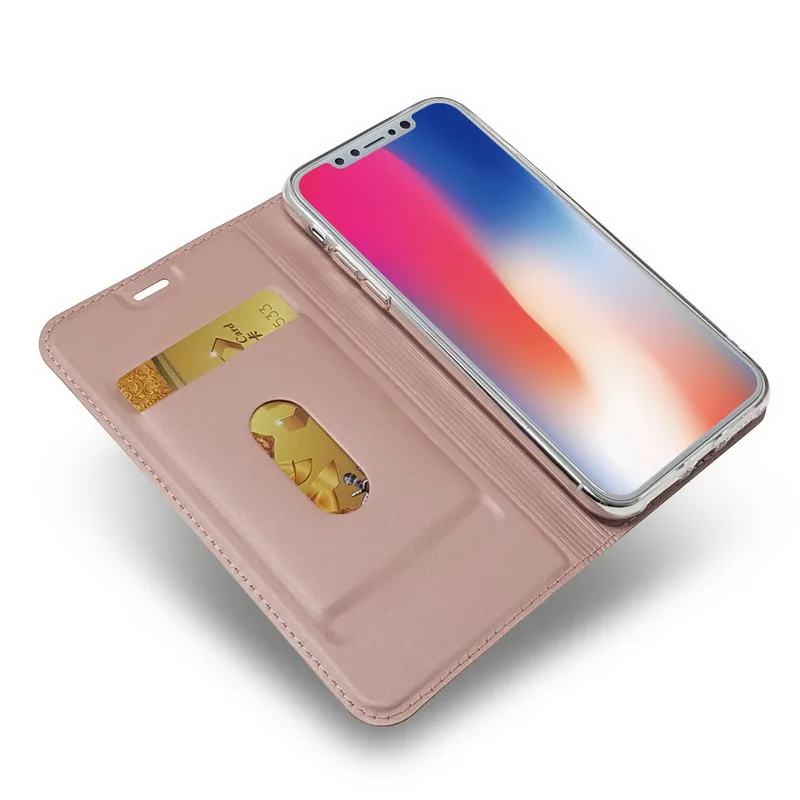 Для магнитного бумажника кожаный чехол для iPhone 7 8 Plus чехол для телефона Ультра Тонкий деловой чехол для iPhone X XR XS Max 6 6S 5S