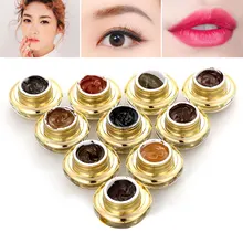 11 цветов краски для татуажа бровей перманентные чернила для макияжа бровей краситель для татуажа крем HJL2018