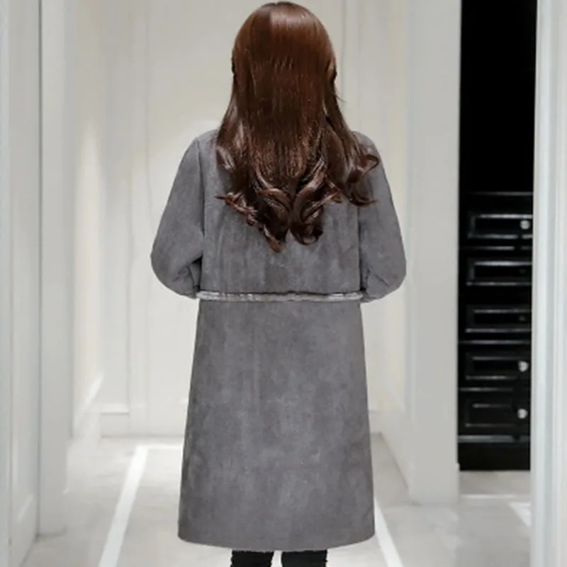Épaississement Femelle Lj181 Grande Imitation Rose Nouvelle Veste L'ukraine Daim Haute Taille Large argent 2017 Femmes Chaud Top D'hiver Manteau OgfZ1a