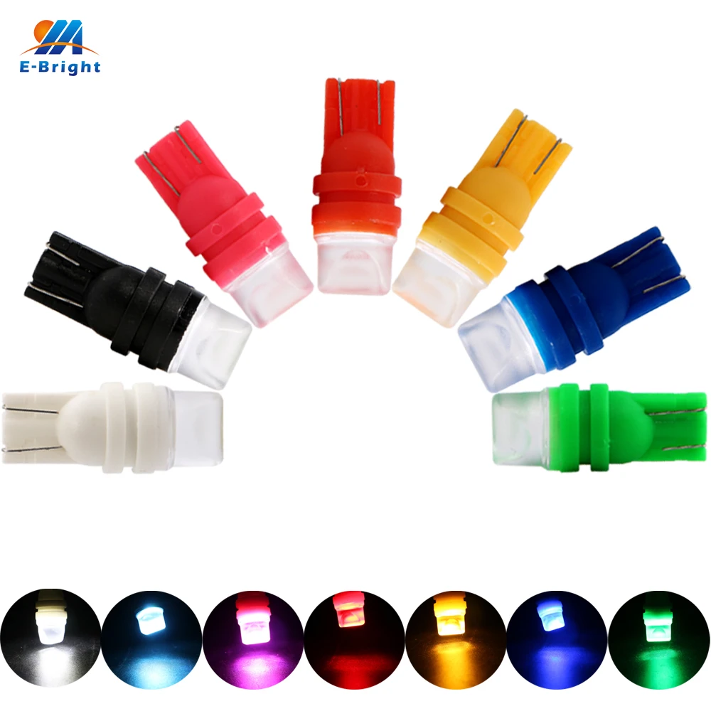 

YM E-Bright 300PCS 12V T10 5630 2 SMD 194 168 W5W LED Width Light Clerance Auto Lamp Car Lights Ice Blue Green Pink Mix Colors